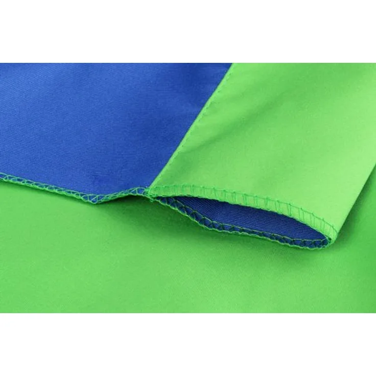 StudioKing 2,9 x 5 m Hintergrund Tuch – Blau-Grün