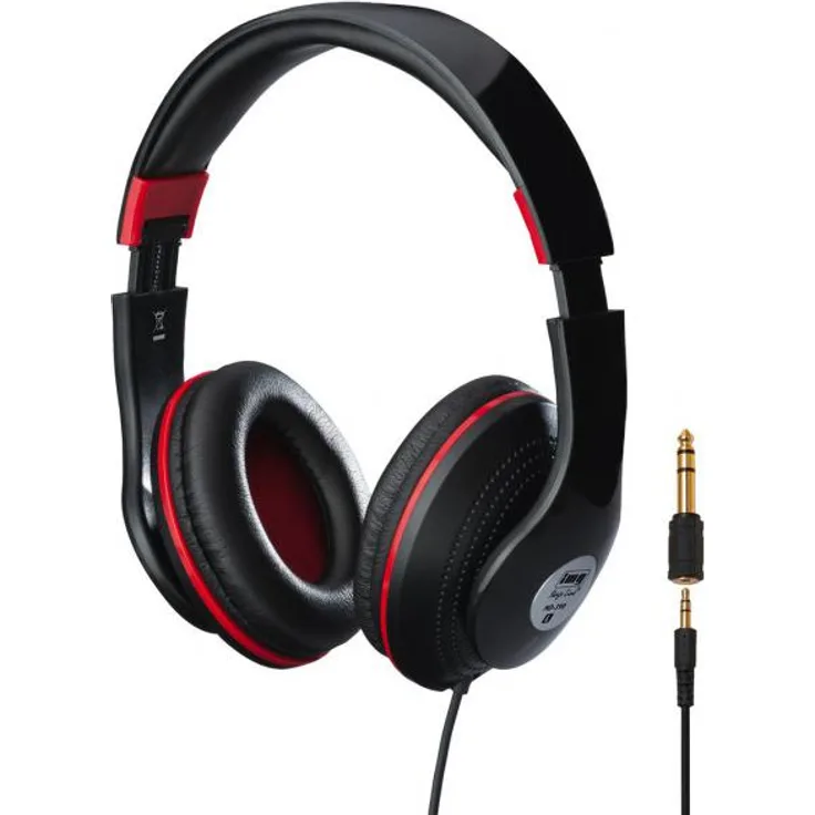 IMG STAGELINE MD-390 Stereo-Kopfhörer schwarz