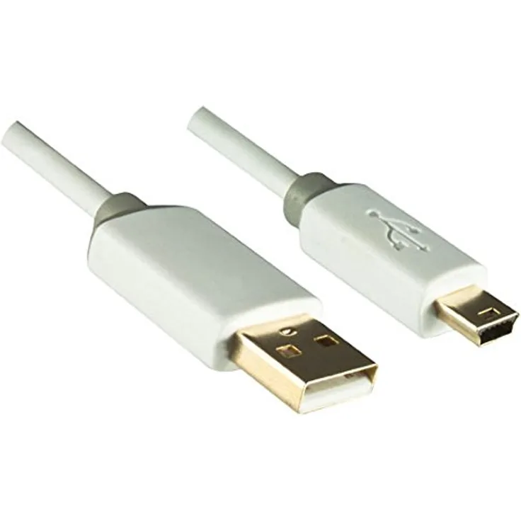 DINIC USB A/Mini-USB B 1m (MO-USBMIN-1W)