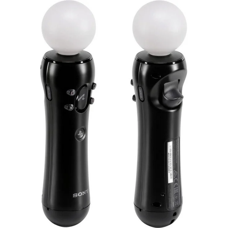 Sony PlayStation Move Motion Controller Twin Pack Schwarz (9882756) (PS4) – Bild 2