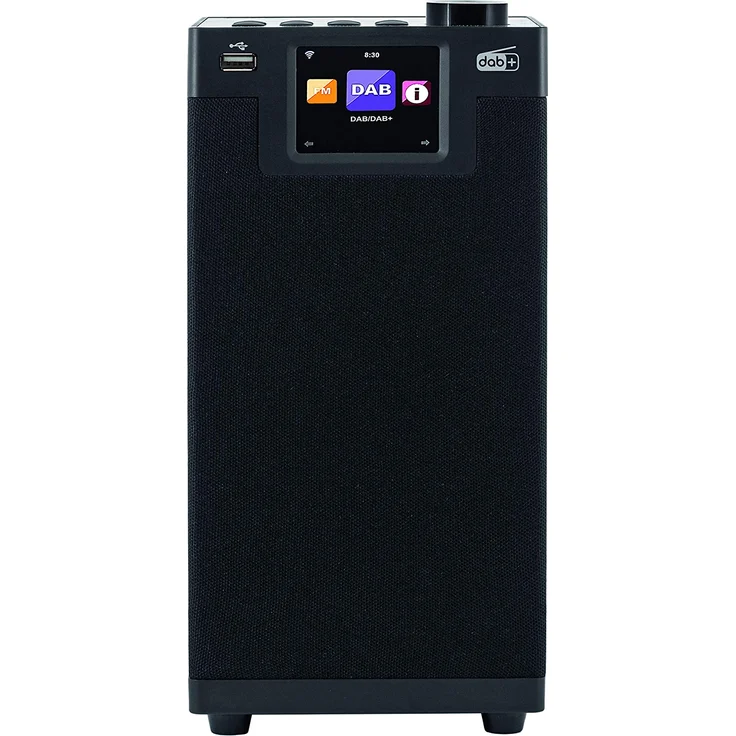 Imperial Dabman i610 Internetradio mit Bluetooth, WLAN, TFT-Display, schwarz – Bild 1