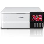 Epson EcoTank ET-8500 (3-in-1) Multifunktionsdrucker - (Tintenstrahl) Farbe, Druckgeschwindigkeit: 16 s/w, 12 Farbe, Auflösung: 1440 x 5700, LAN, WLAN, AirPrint, Wi-Fi Direct (C11CJ20401)