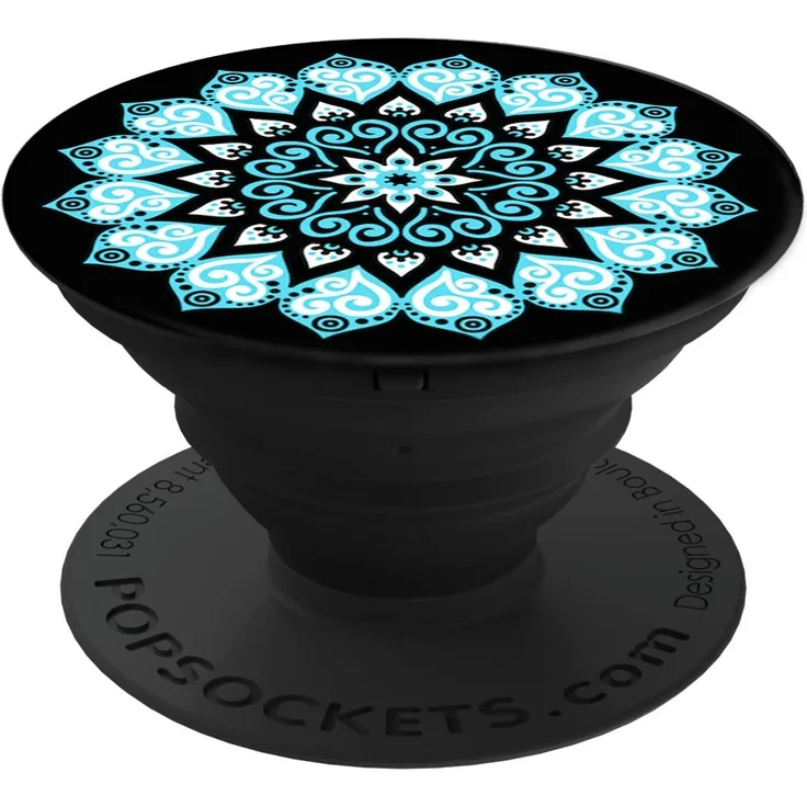 PopSockets - Ausziehbarer (Nicht Austauschbarer) Sockel und Griff für Smartphone und Tablet - Peace Mandala Sky