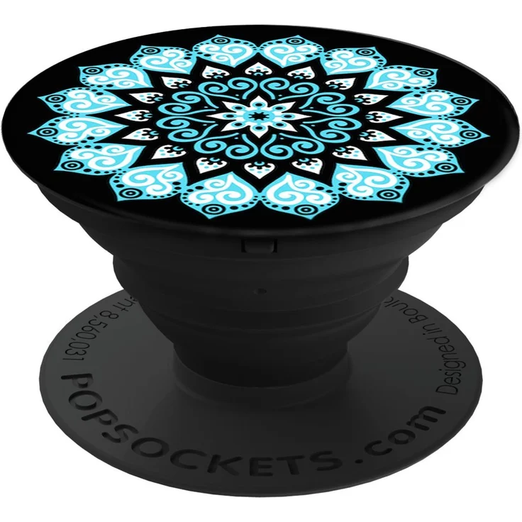 PopSockets - Ausziehbarer (Nicht Austauschbarer) Sockel und Griff für Smartphone und Tablet - Peace Mandala Sky – Bild 1