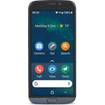 Doro 8050 Smartphone 13,72cm (5,4 Zoll) Farbdisplay, 16GB interner Speicher, 2GB RAM, Android, Grau