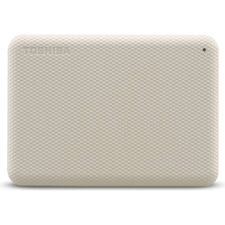 Toshiba Canvio Advance - Festplatte - 1 TB - extern (tragbar) - 2.5 Zoll (6.4 cm) - USB 3.2 Gen 1 - hellbeige (HDTCA10EW3AA)