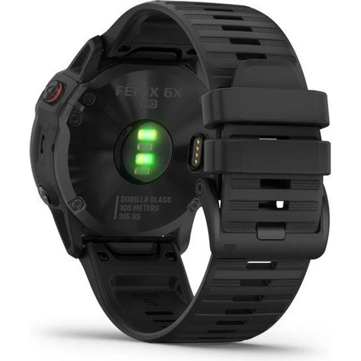 Garmin fēnix 6X Pro Smartwatch GPS, Unisex, 51mm, Kunststoffgehäuse, Schwarz – Bild 5
