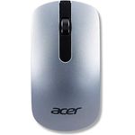 Acer Wireless Maus (Thin & Light, kabellos, optisch, 1.200 DPI, elegantes Design) silber
