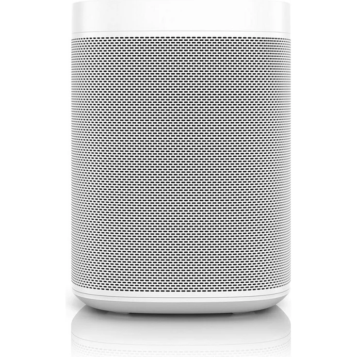 Sonos One, 2. Generation Multiroom-Lautsprecher mit Alexa, Webradio, geeignet für Indoor, Outdoor, weiß – Bild 1