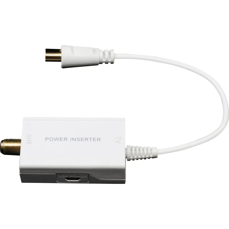 Oehlbach Flat Style One DVB-T2 HD Antenne (DAB+ vorbereitet) - Digitale Zimmerantenne - Aktiv DVB-T-Verstärker Innenantenne - Weiß – Bild 3