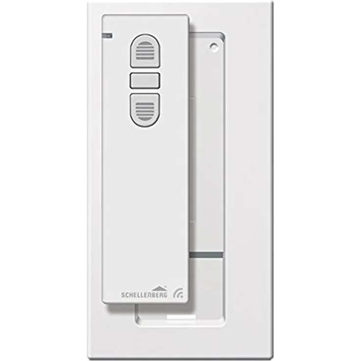 Schellenberg 20015 Smart Home Funk Handsender 1-Kanal,, 868,4 MHz, Weiß, Fernbedienung für Licht, Steckdose, Rolladensteuerung – Bild 1
