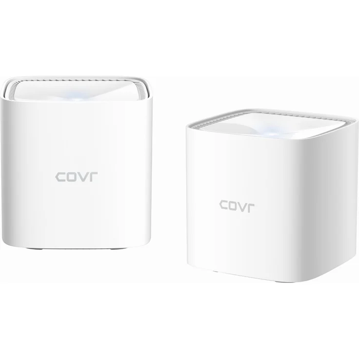 D-Link COVR-C1102 AC1200 Dualband Whole Home Mesh Wi-Fi System (2er-Set, lückenlose Empfangsabdeckung Ihres Zuhauses mit schnellem und stabilem WLAN, Gast-WLAN, Jugendschutz-Funktion) weiß – Bild 1