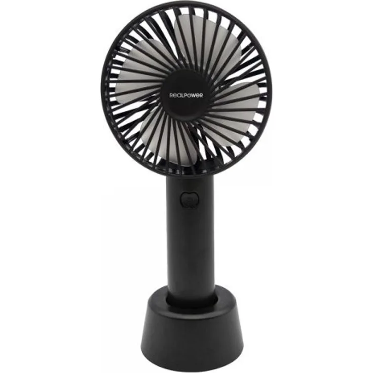 Realpower Mobile Fan Micro-USB Mini Ventilator 3 Stufen