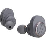 Audio-Technica ATH-CKR7TW True Wireless In-Ear Kopfhörer, mit Bluetooth, Mikrofon, grau