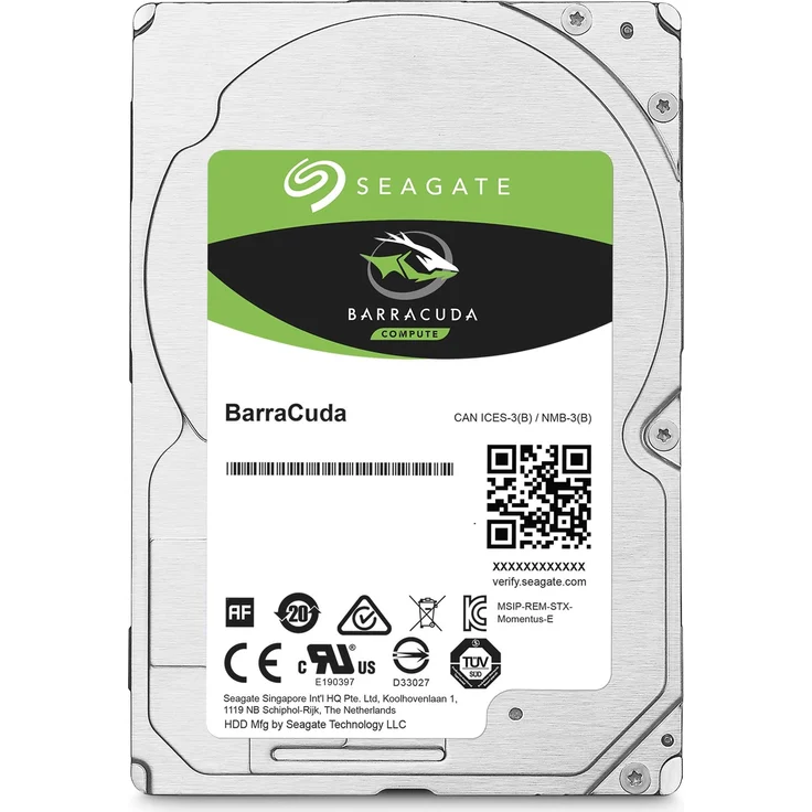 Seagate Guardian BarraCuda ST4000LM024 - Festplatte - 4 TB - intern - 2.5 Zoll (6.4 cm) - SATA 6Gb/s - 5400 rpm - Puffer: 128 MB (ST4000LM024) – Bild 1