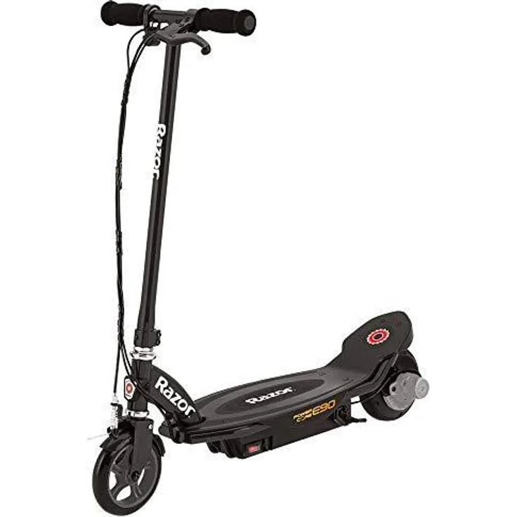 Razor Power Core E90 Kinder E-Scooter, ohne Straßenzulassung, Schwarz, 16 km/h – Bild 1