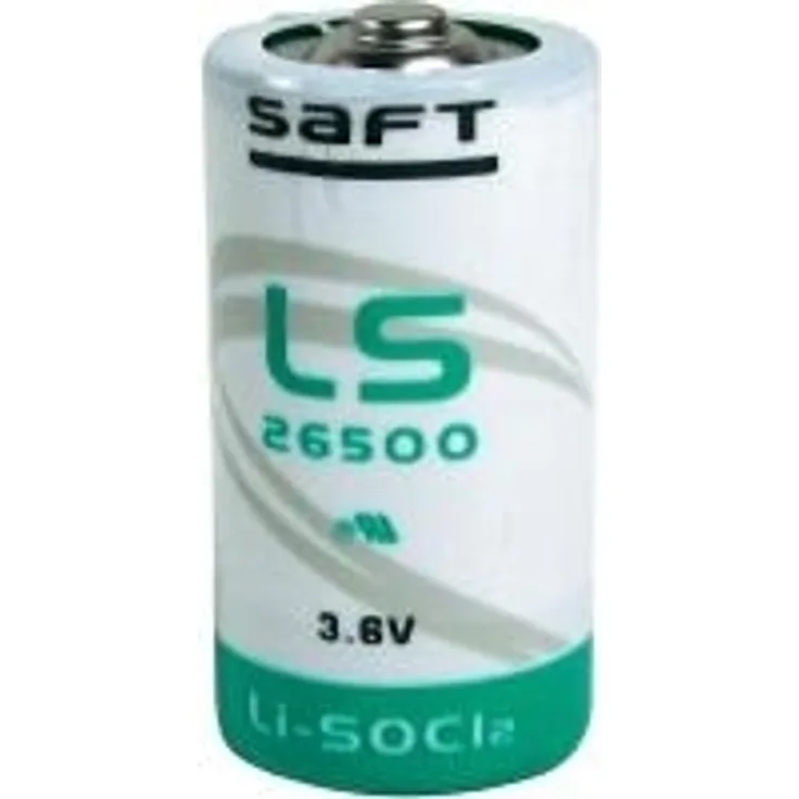 Saft LS 26500 - Batterie C Lithium-Thionyl-Chlorid 7.7 Ah