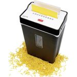 Olympia PS 55 CC Profi Aktenvernichter (mit Partikelschnitt, Sicherheitsstufe P4, Kreditkarte, 10 Blätter 80 g-m², Papierschredder fürs Büro, Papiervernichter, Reißwolf mit Papierkorb, Sichtfenster)