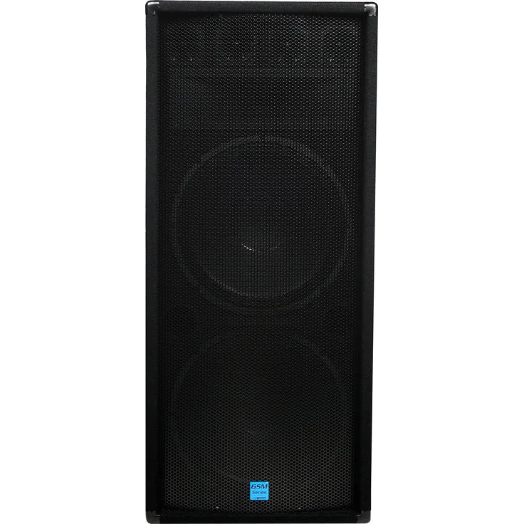 Gemini GSM-3250 - passiver PA Lautsprecher - 1200 W Peak - 300W RMS - 2x15 Zoll