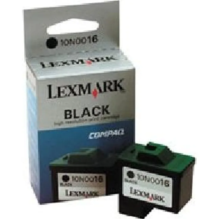 Lexmark Patrone Nr.16 Tinte 335 Seiten Z13-Z23-Z24-Z25-Z33-Z34-Z602-X75-X1150-i3, schwarz