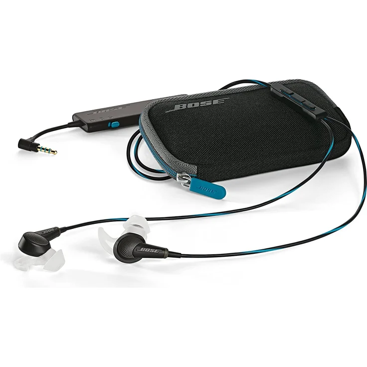 Bose QuietComfort 20 In-Ear-Kopfhörer (Acoustic Noise Cancelling, geeignet für Apple Gerät, 3,5 mm Klinkenstecker, 1,32 m Kabellänge) schwarz – Bild 8