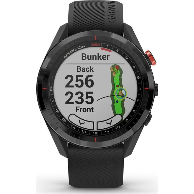 Garmin Approach S62 Smartwatch Golf-Uhr GPS, Unisex, 47mm, Keramiklünette, Schwarz/Schwarz (010-02200-00) – Bild 2