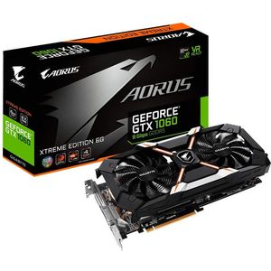 Bild für Gigabyte Aorus GeForce GTX 1060 Xtreme Edition 6G [Rev. 1.0] 6GB GDDR5 (GV-N1060AORUS X-6GD)