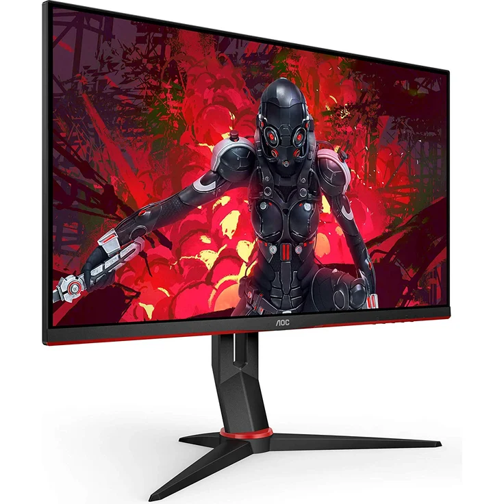 AOC Gaming 27G2U-BK 68,6 cm (27 Zoll) Monitor (FHD, HDMI, DisplayPort, Free-Sync, 1ms Reaktionszeit, 144 Hz, 1920x1080) schwarz-rot – Bild 3