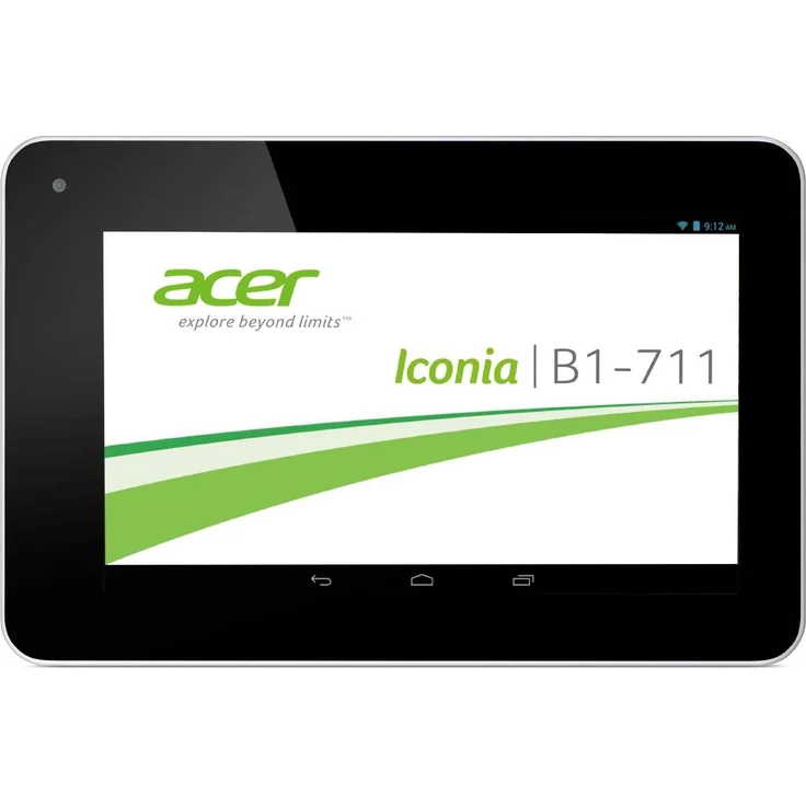 Acer Iconia Tab B1-711 SD-Auflösung 7 Zoll, UMTS-Tablet, Dual-Core, 1 GB RAM, 16 GB Speicher, Android, Weiß (NT.L1TEG.001) – Bild 2