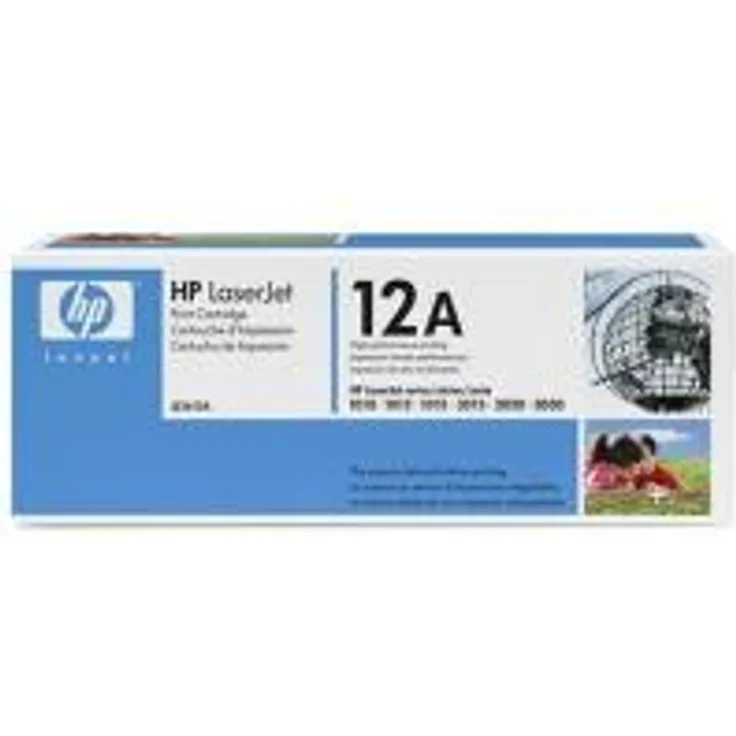 HP 12A Schwarz Original LaserJet Tonerkartusche (Q2612A)
