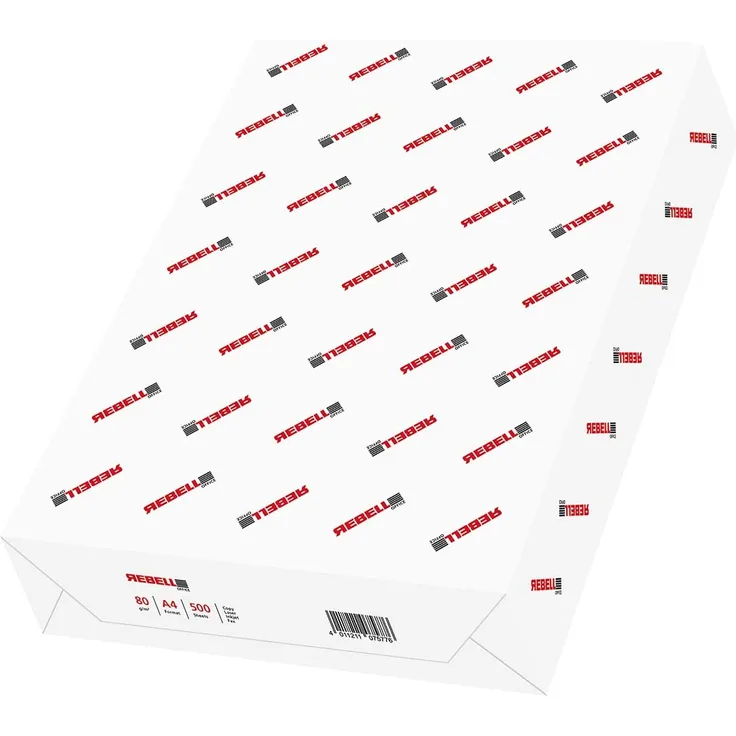 Rebell Kopierpapier Office DIN A4 80 g-qm 500 Blatt
