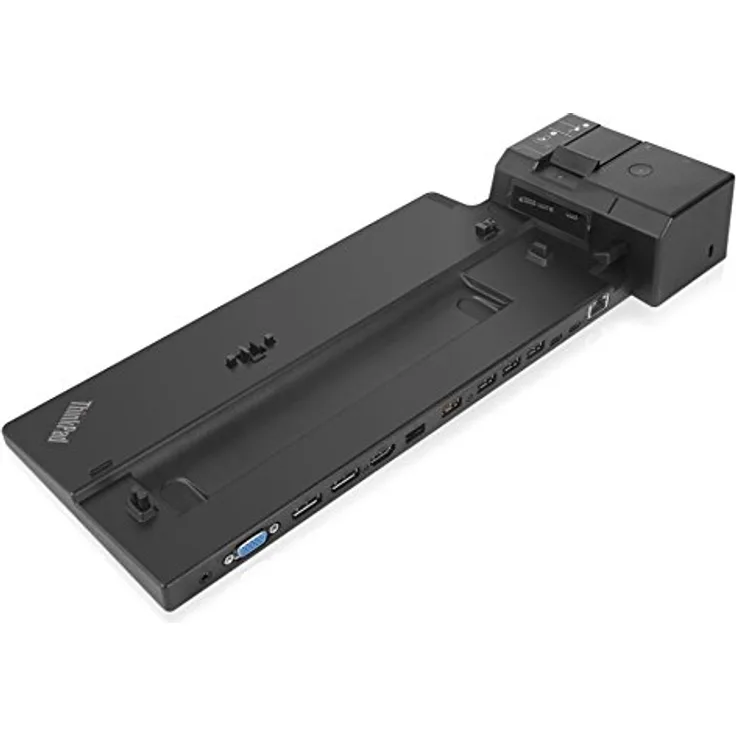 Lenovo ThinkPad Ultra Docking Station - Docking Station - VGA, HDMI, 2 x DP - 135 Watt - DK - für ThinkPad A285, A485, L480, L580, P52s, T480, T480s, T580, X1 Carbon, X280 (40AJ0135DK)