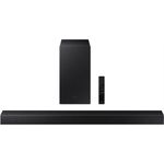 Samsung HW-A450 2.1 Soundbar mit Subwoofer, kabellos/kabelgebunden, geeignet für TV, schwarz (2021)