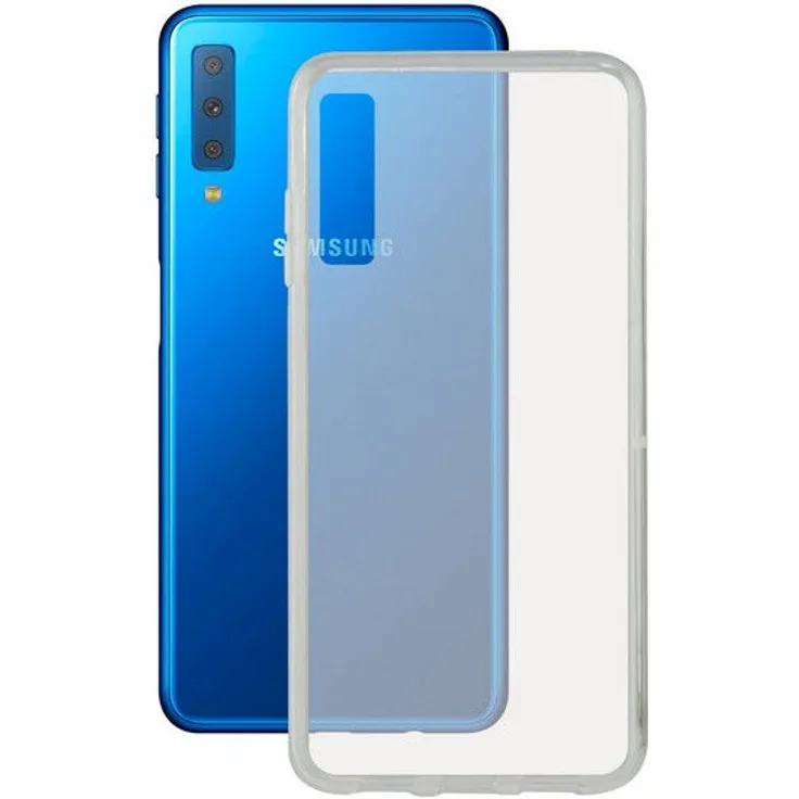 Handyhülle Samsung Galaxy A7 2018 Flex TPU Durchsichtig
