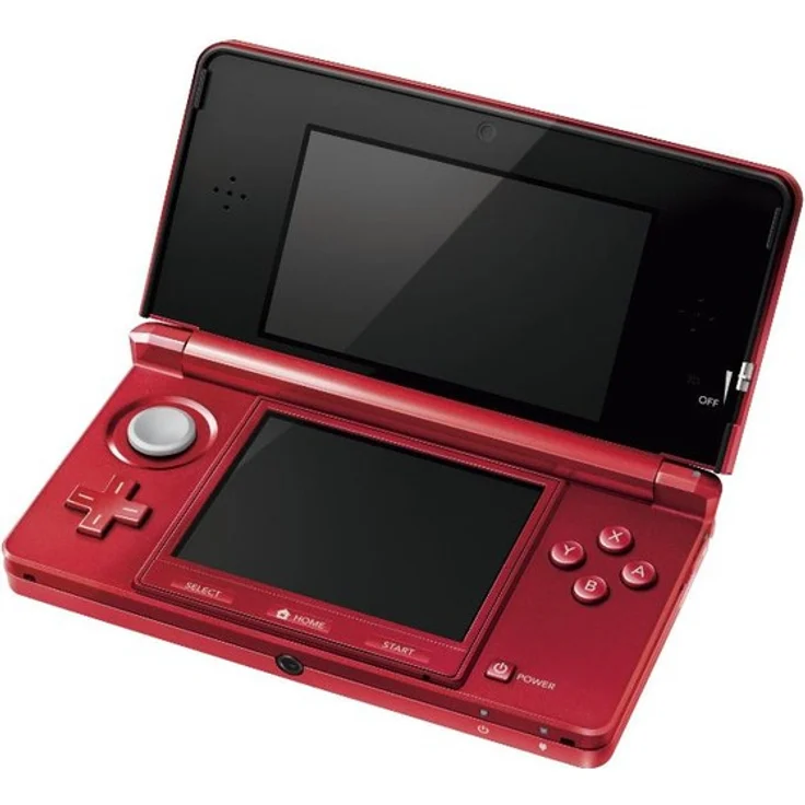 Nintendo 3DS Metallic Rot 256MB & 2GB Speicherkarte – Bild 2