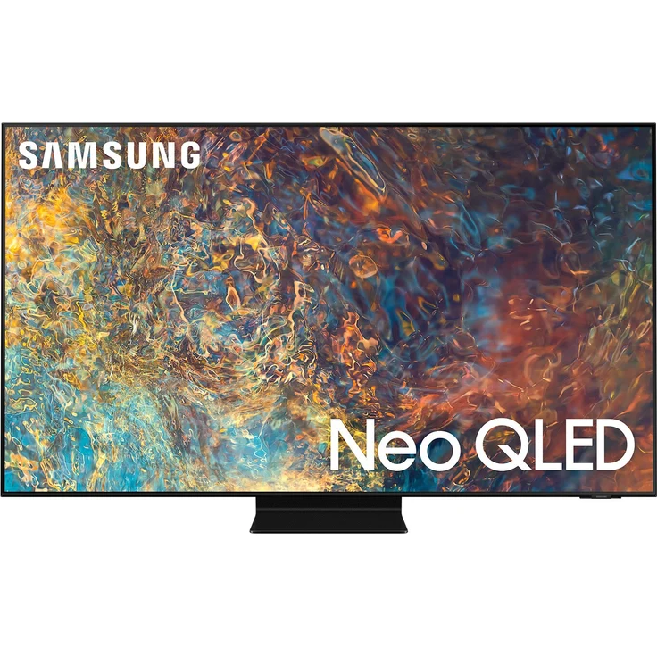 Samsung GQ65QN90AAT 163 cm (65 Zoll) Neo QLED Mini LED 4K Smart TV (Ultra HD, HDR, Direct LED) Twin-HD-Triple-Tuner (Sat, Antenne, Kabel) Modelljahr 2021 Energieklasse F (DE-Modell) – Bild 1