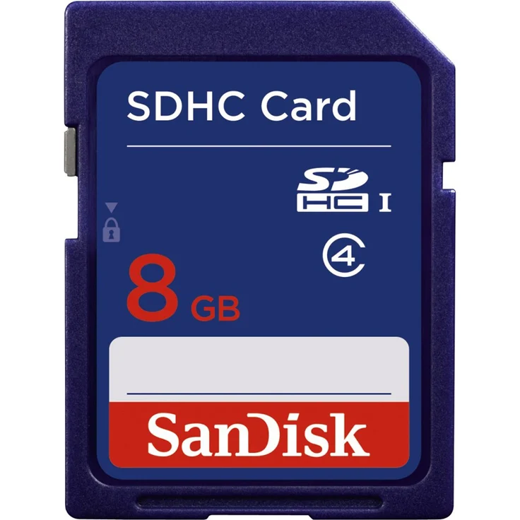 SanDisk SDSDB-8192-BULK 8GB Secure Digital Class 4 Speicherkarte – Bild 1