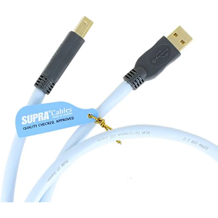 Supra Cables USB 2.0 A-B Kabel 3 m