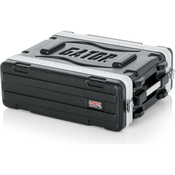 Gator 3U 36 cm Rack - Konsole tief (geformtes PE, Rack-Schienen vorne-hinten)