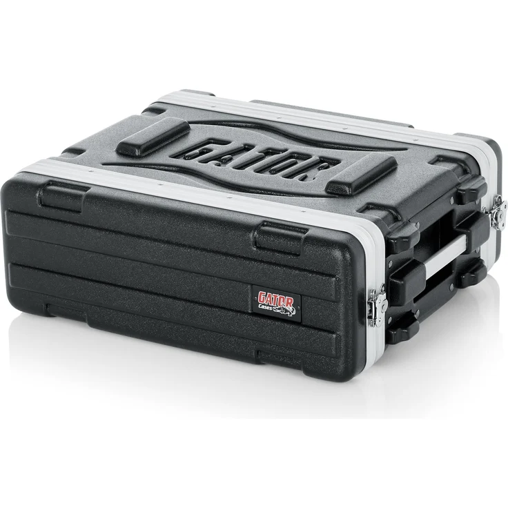 Gator 3U 36 cm Rack - Konsole tief (geformtes PE, Rack-Schienen vorne-hinten)