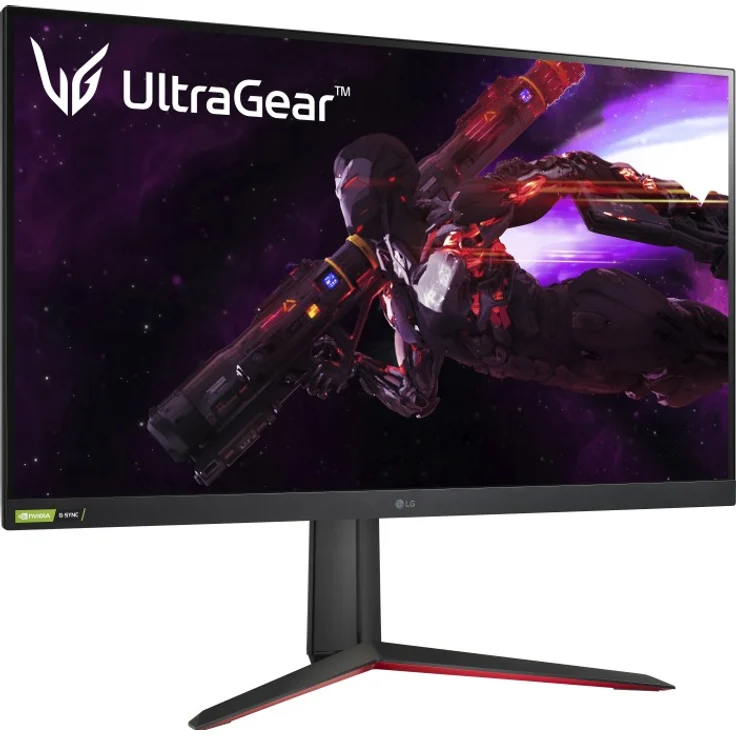 LG UltraGear 32GP850-B - 31,5 Zoll, QHD (2560 x 1440), IPS-Panel, 165Hz, 1ms, 350cd/m² (32GP850-B) – Bild 2