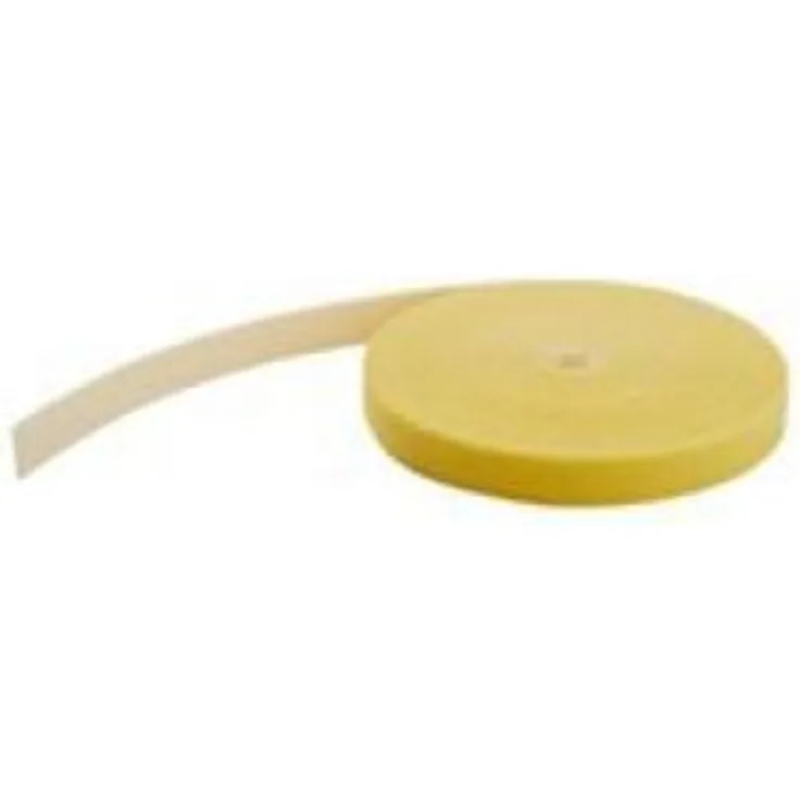 StarTech.com HKLP100YW Klettkabelbinder (30,4m, frei zuschneidbar & wiederverwendbar) gelb