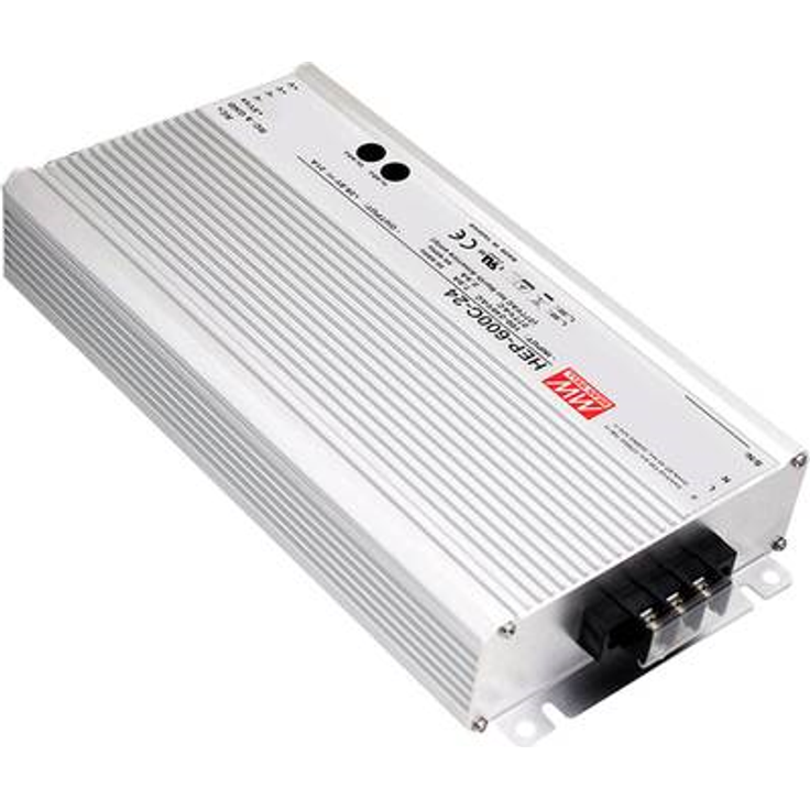 Mean Well Bleiakku-Ladegerät HEP-600C-24 24 V Ladestrom (max.) 21 A (HEP-600C-24)