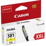 Canon CLI-581 XXL YL original Tintenpatrone Yellow für Pixma Inkjet Drucker TR7550-PIXMA TR8550-PIXMA TS6150-PIXMA TS6151-PIXMA TS8150-PIXMA TS8151-PIXMA TS8152-PIXMA TS9150-PIXMA TS9155