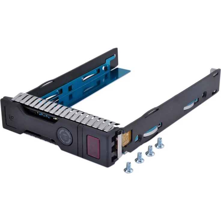 RGBs 8,9 cm LFF SAS SATA HDD TRAY CADDY für HP 651314-001 651320-001 ProLiant G8 Gen8 Gen9 G9 DL160 DL560/DL385 ML350e ML310e SL250s DL380p DL388 DL360 DL360P Serie mit 4 Befestigungsschrauben