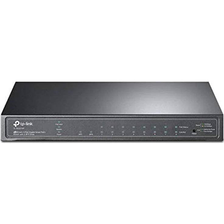 TP-Link TL-SG2210P 8-Port Gigabit PoE L2 Managed Switch 2xSFP, TL-SG2210P – Bild 1