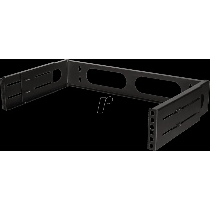 LOGILINK W02B40B - 48,30cm (19) Wandhalterung 2 HE, schwarz (W02B40B)