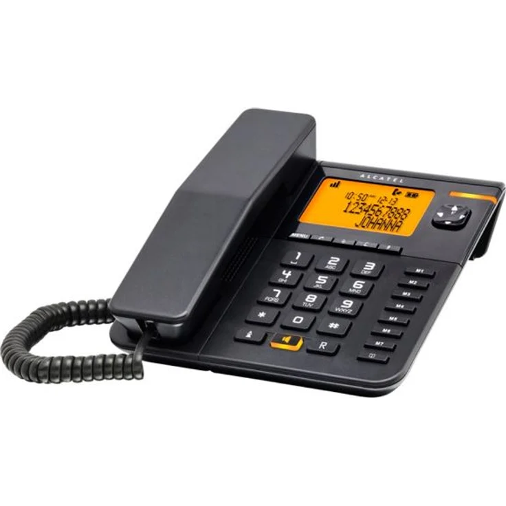 Alcatel Versatis T76 DECT-Telefon LED Anrufer-Identifikation, schwarz – Bild 2