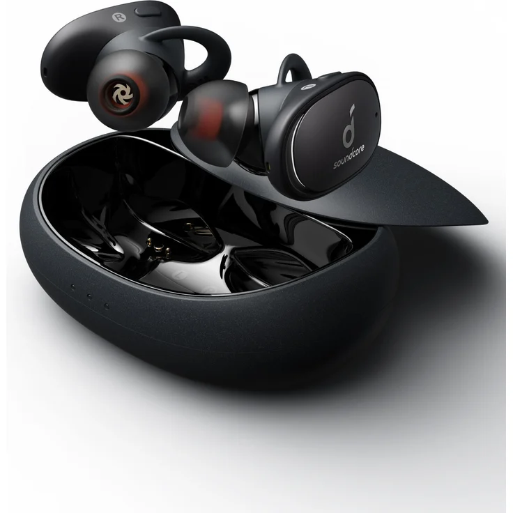 Anker Innovations Soundcore Liberty 2 Pro In-Ear Kopfhörer mit Bluetooth, Mikrofon, geeignet für Sport, schwarz – Bild 2