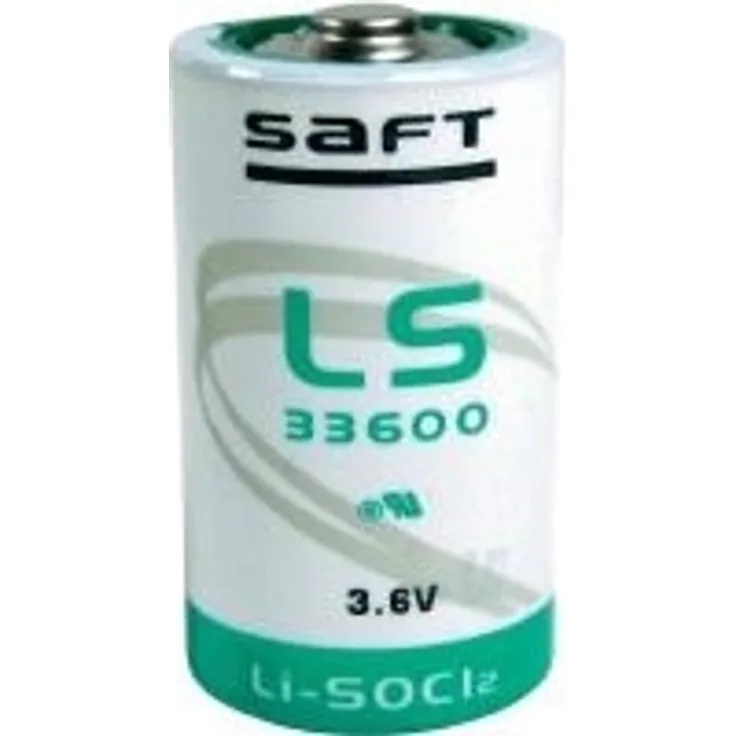 SAFT Lithium-Batterie Mono 3.6 V 17000 mAh Mono (D) ( x H) 33 mm x 61 mm (LS33600)